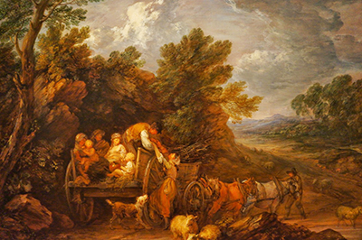 The Harvest Wagon Thomas Gainsborough